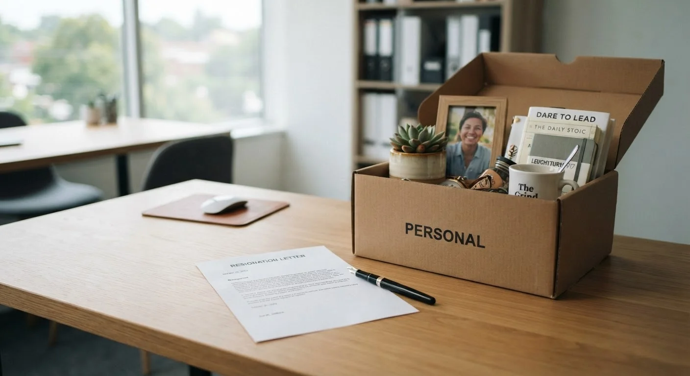 Before You Resign: A Pre-Departure Checklist