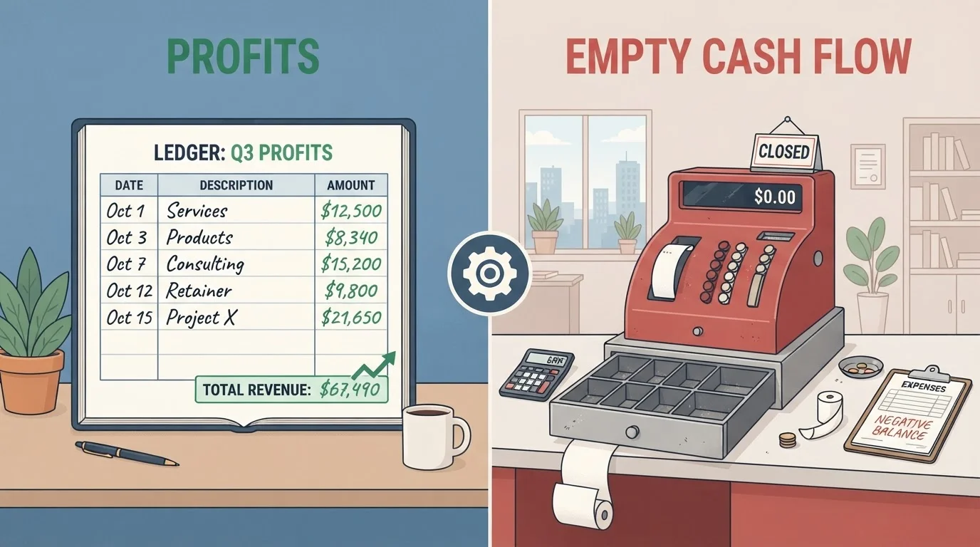 Cash Flow vs. Profit: The Distinction That Trips Up New Owners