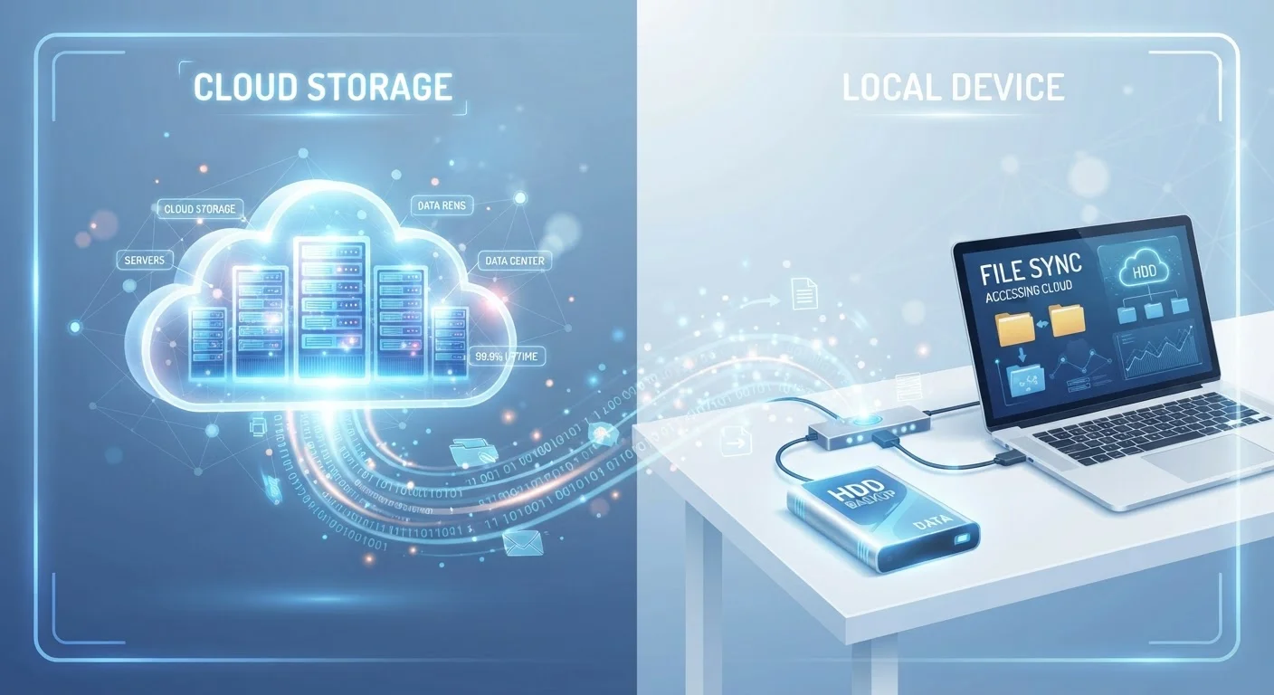 Cloud Storage vs. Local Storage: Where Your Files Actually Live