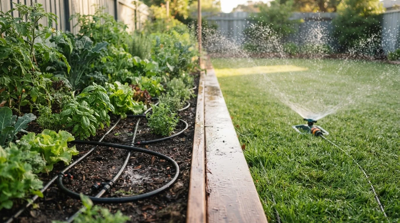 Drip Irrigation vs. Sprinkler Systems for Home Gardens