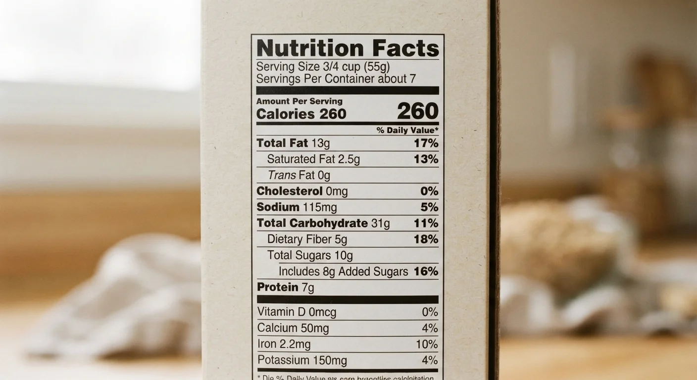 Reading a Nutrition Label Without Getting Lost in the Numbers