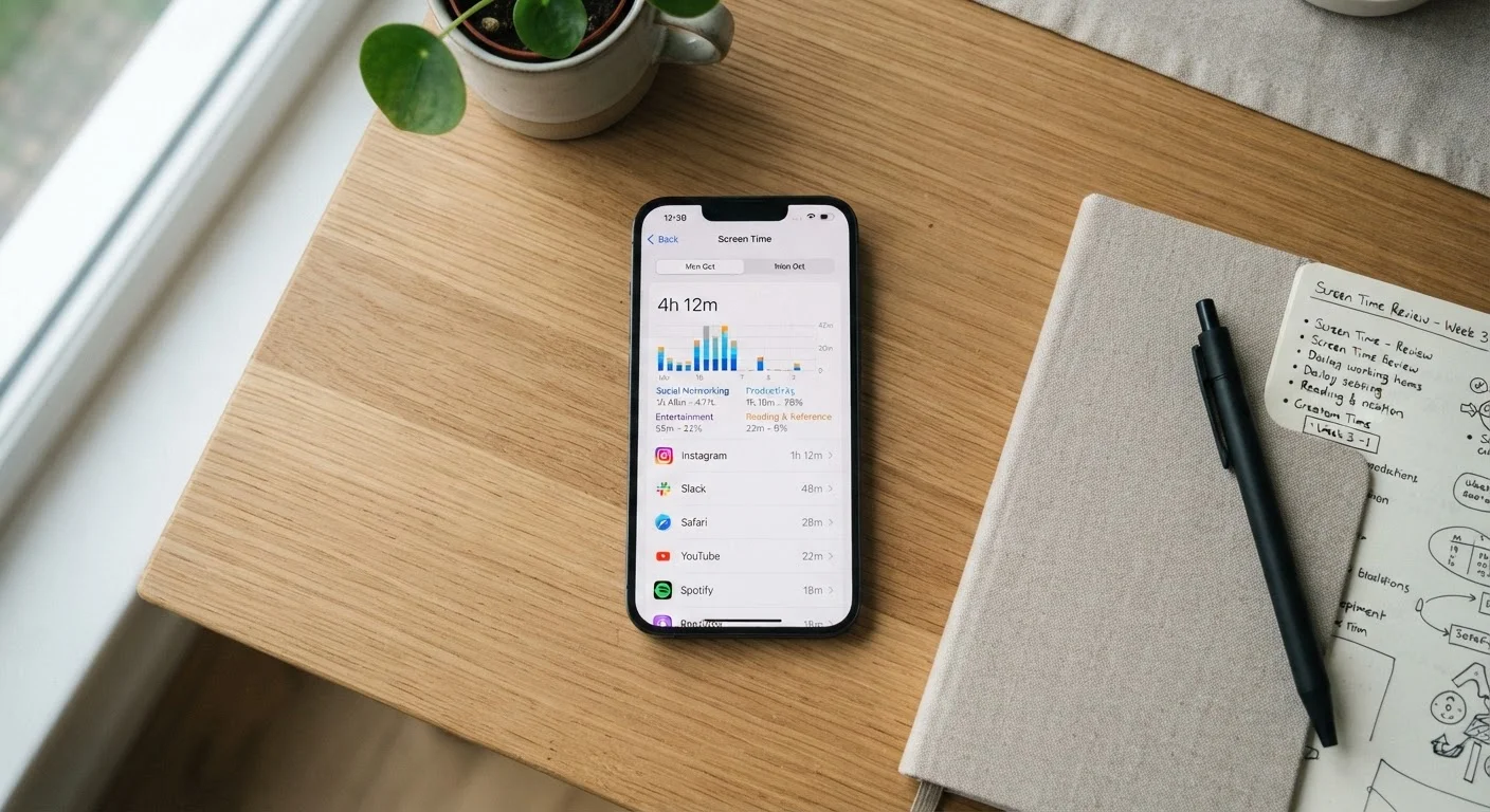 Screen Time Tracking: What the Numbers Tell You and What They Don't