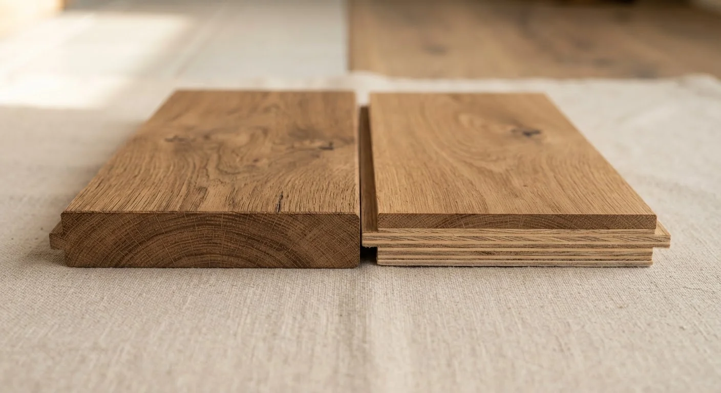 Solid Wood vs. Engineered Flooring: Performance, Installation, and Longevity