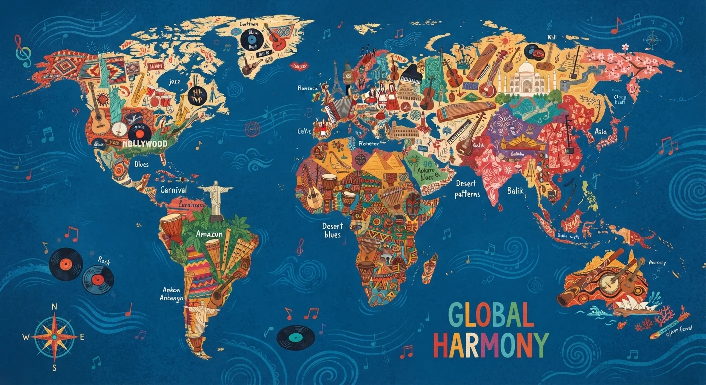 The Cultural Geography of Pop: How Region Shapes Sound, Style, and Story