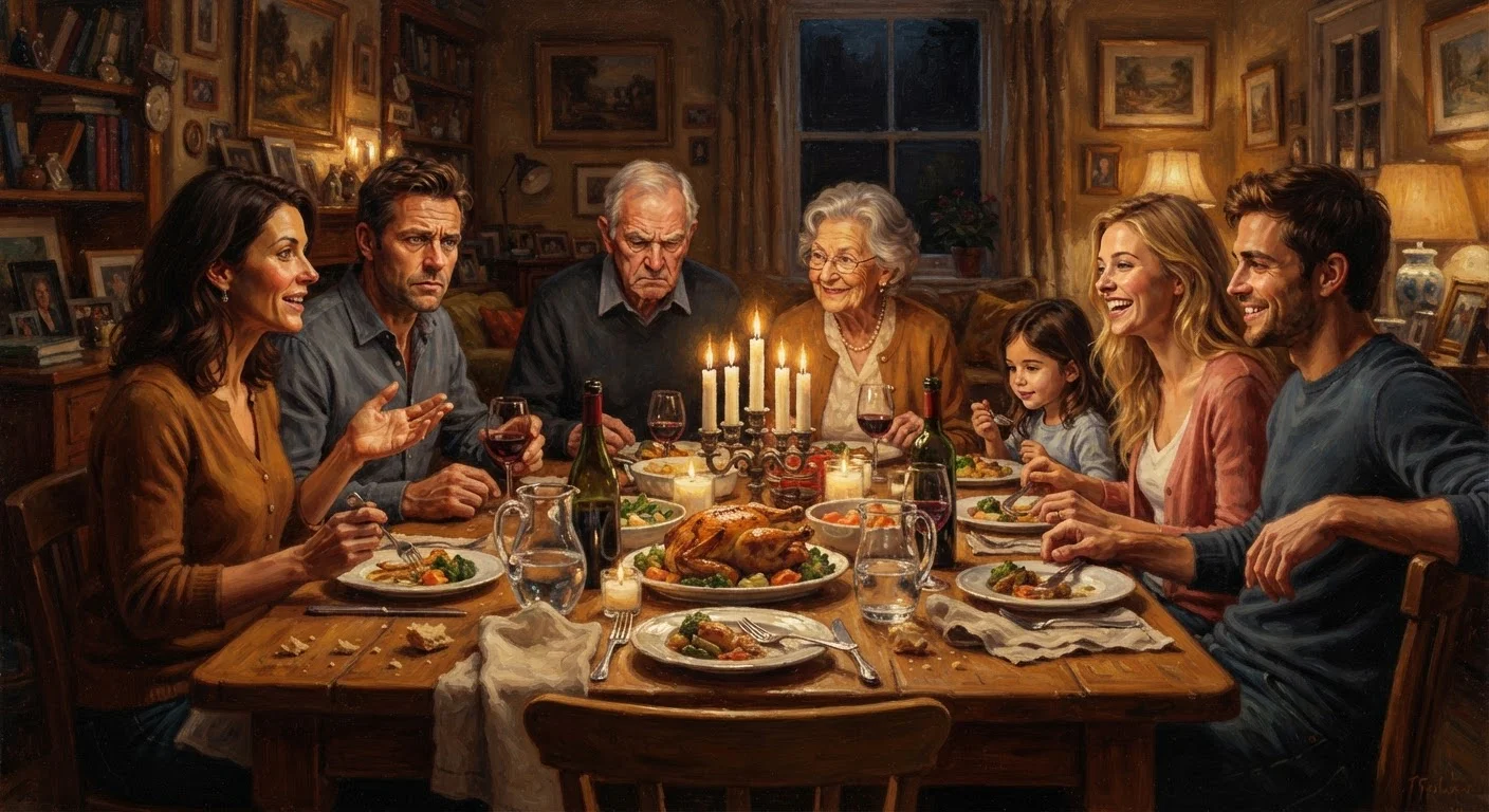 When Family Dinners Go Sideways: Navigating Tension at the Table